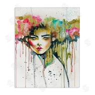 Elisaveta Stoilova | Colorful Female Crown Portrait