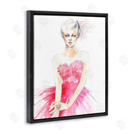 Elisaveta Stoilova | Female Pink Watercolor Dress
