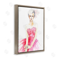 Elisaveta Stoilova | Female Pink Watercolor Dress