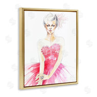 Elisaveta Stoilova | Female Pink Watercolor Dress