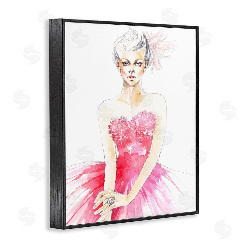 Elisaveta Stoilova | Female Pink Watercolor Dress