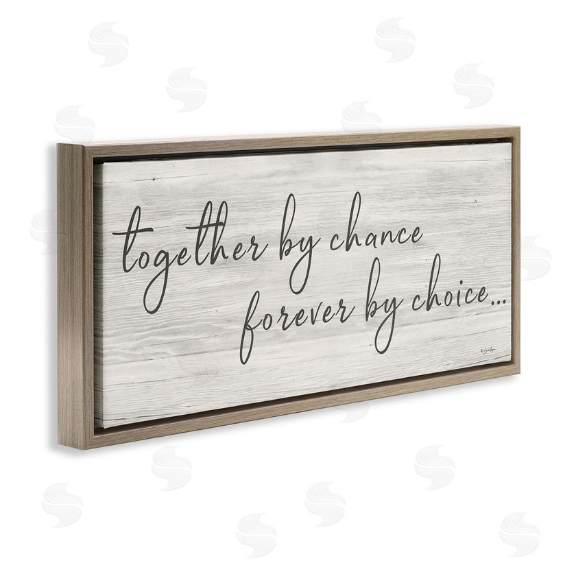 Susie Boyer | Together By Chance Romantic Phrase
