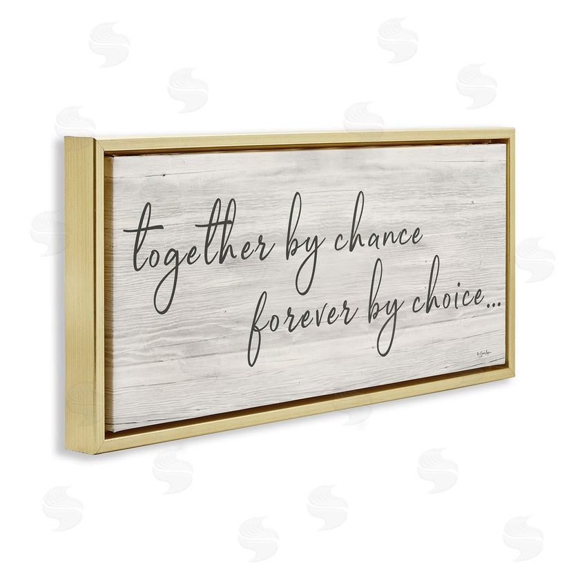 Susie Boyer | Together By Chance Romantic Phrase