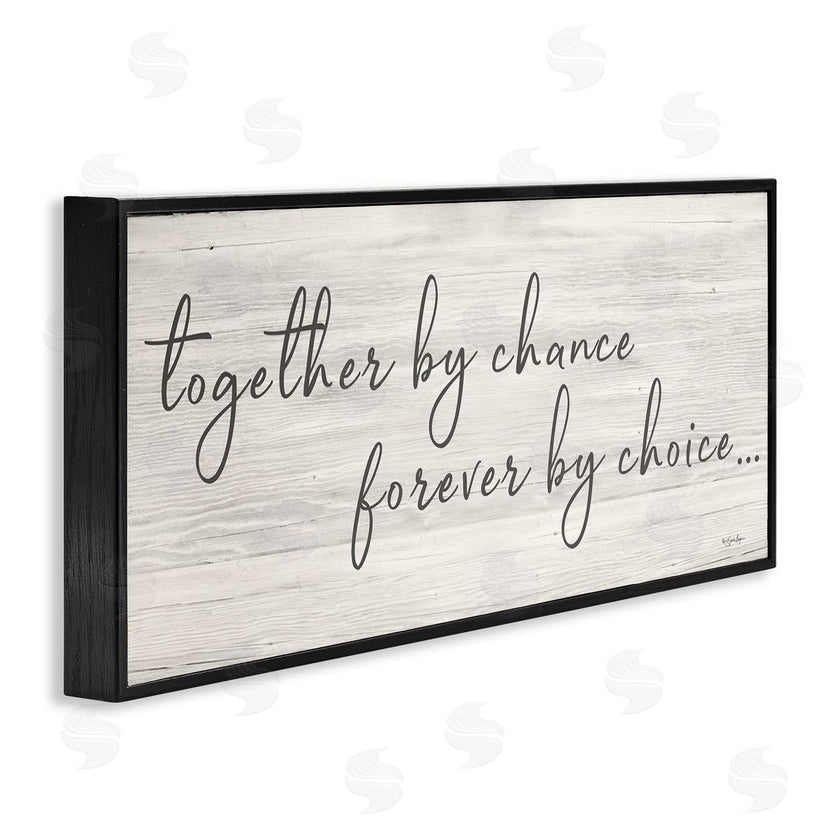 Susie Boyer | Together By Chance Romantic Phrase