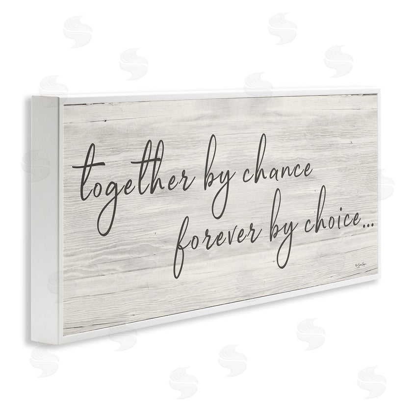 Susie Boyer | Together By Chance Romantic Phrase