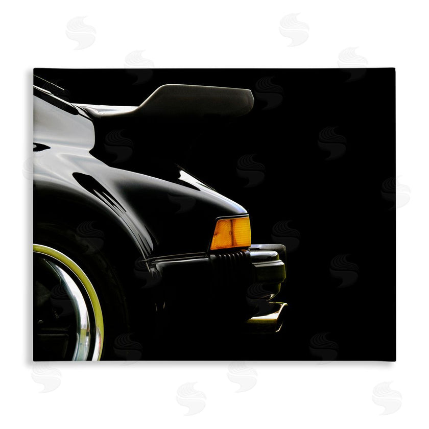 Clive Branson | Black Orange Sports Car Detail