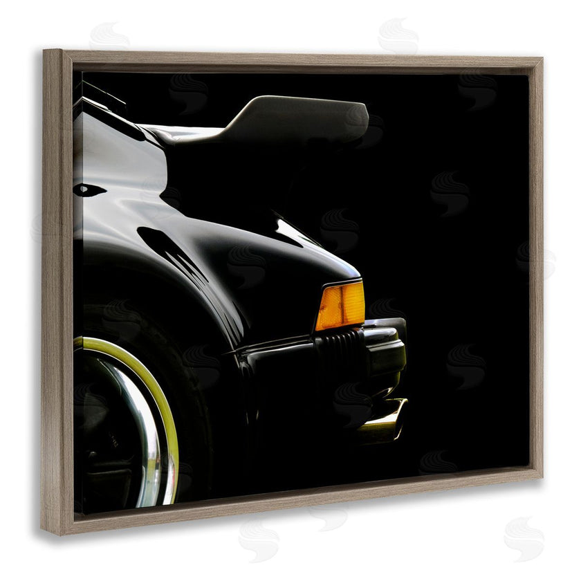 Clive Branson | Black Orange Sports Car Detail