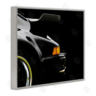 Clive Branson | Black Orange Sports Car Detail