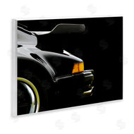 Clive Branson | Black Orange Sports Car Detail