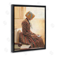 Heide Presse | Female in Traditional Clothing with Book
