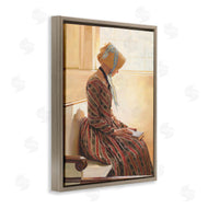 Heide Presse | Female in Traditional Clothing with Book