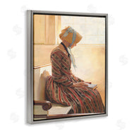 Heide Presse | Female in Traditional Clothing with Book