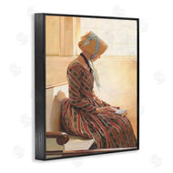 Heide Presse | Female in Traditional Clothing with Book