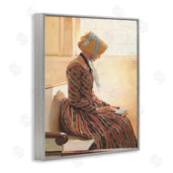 Heide Presse | Female in Traditional Clothing with Book