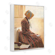 Heide Presse | Female in Traditional Clothing with Book