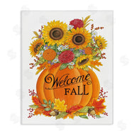 Deb Strain | Welcome Fall Pumpkin and Florals