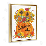 Deb Strain | Welcome Fall Pumpkin and Florals
