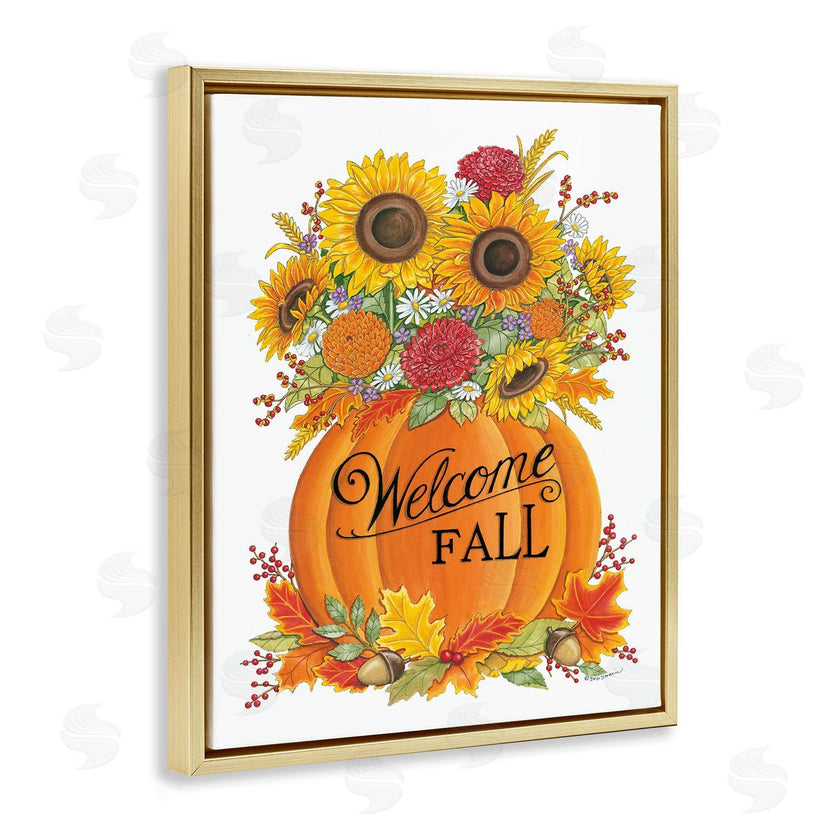 Deb Strain | Welcome Fall Pumpkin and Florals