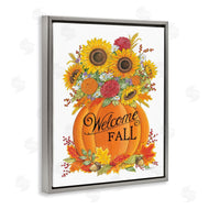 Deb Strain | Welcome Fall Pumpkin and Florals