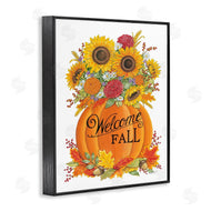 Deb Strain | Welcome Fall Pumpkin and Florals