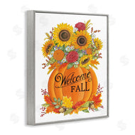 Deb Strain | Welcome Fall Pumpkin and Florals