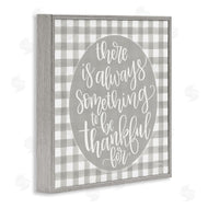 Imperfect Dust | Always Something Thankful Phrase Plaid