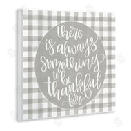 Imperfect Dust | Always Something Thankful Phrase Plaid