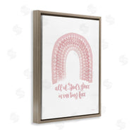 Imperfect Dust | God's Grace Phrase Pink Rainbow
