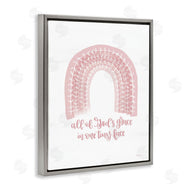 Imperfect Dust | God's Grace Phrase Pink Rainbow