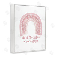 Imperfect Dust | God's Grace Phrase Pink Rainbow