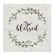 Elizabeth Tyndall | Blessed Phrase Bird and Wreath