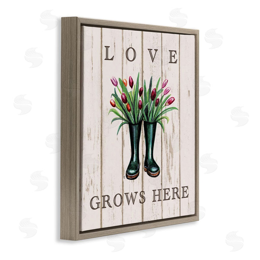 Elizabeth Tyndall | Love Grows Here Rainboot Bouquets