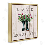 Elizabeth Tyndall | Love Grows Here Rainboot Bouquets