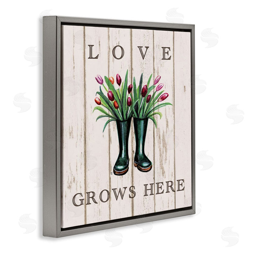 Elizabeth Tyndall | Love Grows Here Rainboot Bouquets