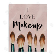 Elizabeth Tyndall | I Love Makeup Pink Cosmetic Brushes