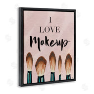 Elizabeth Tyndall | I Love Makeup Pink Cosmetic Brushes