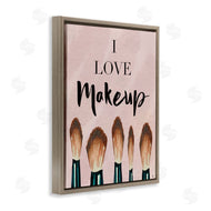 Elizabeth Tyndall | I Love Makeup Pink Cosmetic Brushes