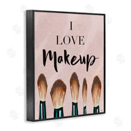 Elizabeth Tyndall | I Love Makeup Pink Cosmetic Brushes