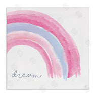 Elizabeth Tyndall | Dream Watercolor Purple Pink Rainbow
