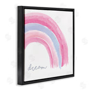 Elizabeth Tyndall | Dream Watercolor Purple Pink Rainbow