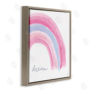 Elizabeth Tyndall | Dream Watercolor Purple Pink Rainbow