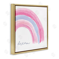 Elizabeth Tyndall | Dream Watercolor Purple Pink Rainbow