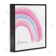 Elizabeth Tyndall | Dream Watercolor Purple Pink Rainbow