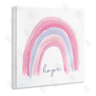 Elizabeth Tyndall | Hope Watercolor Pink Purple Rainbow
