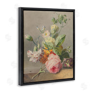 Ziwei Li | Vintage Pink Florals on Table
