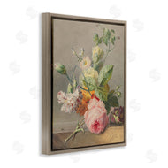 Ziwei Li | Vintage Pink Florals on Table