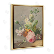 Ziwei Li | Vintage Pink Florals on Table