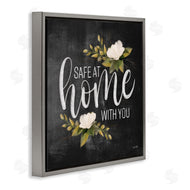 House Fenway | Safe At Home Phrase White Florals