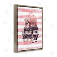 Ziwei Li | Pink Quilted Purse Fashion Books