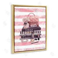 Ziwei Li | Pink Quilted Purse Fashion Books